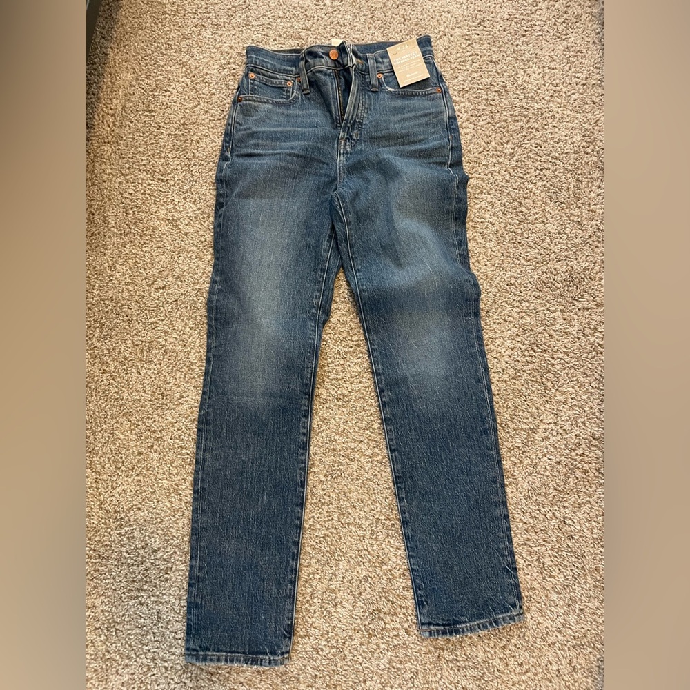 NWT Madewell Perfect Vintage High Rise Jeans - Size 24